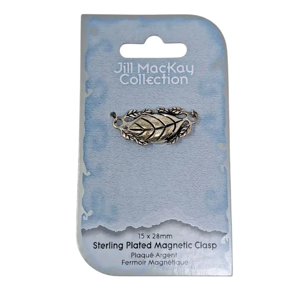 Jewelry Beadwork Supplies Beads Clasps Leaflets‎ Silver Tone Patterns NEW
